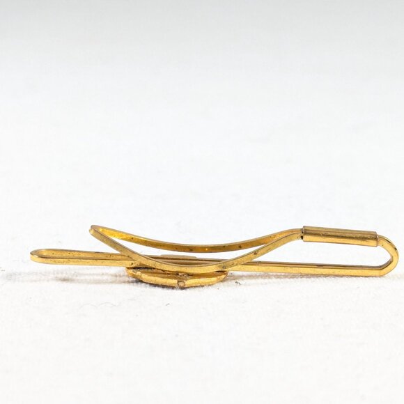 Vintage enamel Scottish Thistle tie clip - Picture 5 of 6